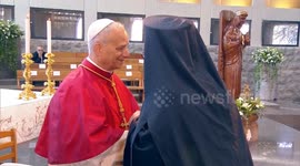 Pope Leo continues three-day visit to Lebanon