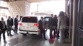Pope Leo XIV meets clergy at Our Lady of Lebanon shrine in Harissa (2)