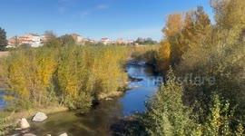 « Une superbe rivière filmée en pleine nature, offrant une vue relaxante et un paysage spectaculaire. Une scène idéale pour les projets vidéo, documentaires ou contenus apaisants. »