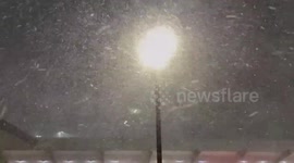 US: Spokane Welcomes December with Snow