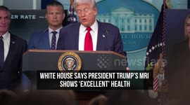 White House Says President Trump's MRI Shows 'Excellent' Health