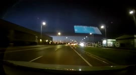 Taxi driver narrowly avoids wrong-way head-on crash on dual carriageway