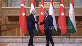 Tajik President receives Turkish Parliament Speaker in Dushanbe