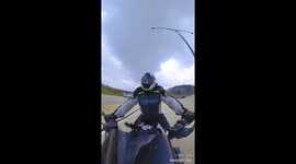 Car Battery on the Highway Causes an Accident