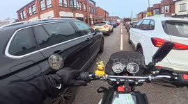 Chill Biker Defends Driver