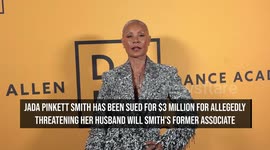 Jada Pinkett Smith sued for $3 million over alleged threats