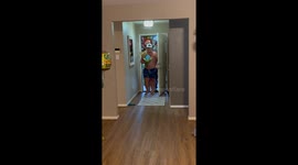 Heartwarming moment friends surprise teen with gifts after he was hit by car in Texas