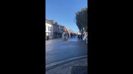 Rehearsals for the German Presidents State Visit