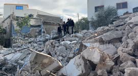 Israeli army demolishes Palestinian prisoner's house in north of West Bank