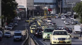 Taxi drivers in Athens go on 48-hour strike