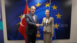 Turkish FM Fidan meets EU Foreign Policy Chief in Brussels