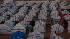 UNCAPTIONED: UK Slams Gaza Aid Delays as Tents Arrive After Year-Long Wait