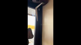 Creative guitar door chime in Cleveland, Ohio, USA