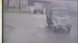 Cyclist hospitalized after collision with ZIL truck in Bryansk Oblast, Russia