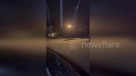 US: Record Early Snow Burst Slams Louisville Overnight
