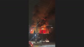 US: No Injuries, Fire Erupts at Raleigh Convention Center Roof