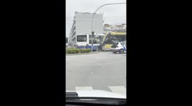 Porto Metro train collides with bus in major accident in Vila do Conde