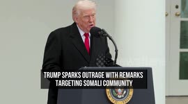 Trump Sparks Outrage With Remarks Targeting Somali Community