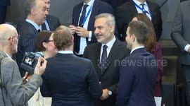 Turkish FM attends NATO meeting in Brussels on Russia-Ukraine peace plan