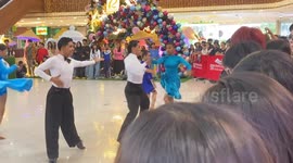 Dance sport mishap during performance in Tuguegarao, Philippines