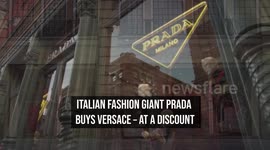 Italian Fashion Giant Prada Buys Versace – At A Discount