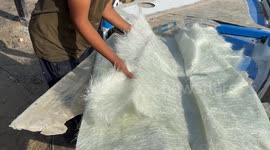 Gaza carpenter rebuilds fishing boats from rubble amid cease-fire violations