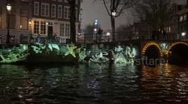 Netherlands: Amsterdam Light Festival: The city transforms into a light museum during winter