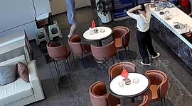 Woman’s shorts fall off mid-routine during jump rope training