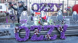 Fans and family lay tributes in Birmingham on Ozzy Osbourne’s birthday
