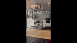 Robot barista tosses a perfectly good matcha latte — and 481,000 viewers can’t stop laughing