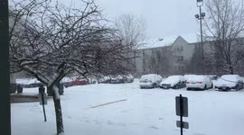 US: Upstate New York Blanketed by Heavy Snow