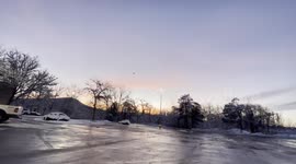 Sunset in Bennington Vermont