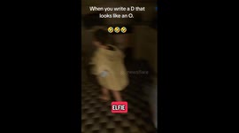 Parents try not to laugh as their son mistakingly thinks Elf on the Shelf wrote 'pedo'