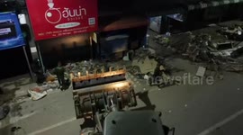 Troops and machinery deployed for flood relief in Thailand