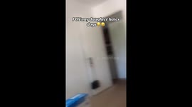 Terrifying moment motorcyclist tumbles down highway after losing control in South Carolina