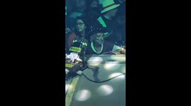 Man gets shock of his life when stage fireworks explode right next to him in Brazil