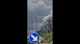 'Very bad situation': Massive black smoke billows from Tomorrowland Mainstage in Belgium