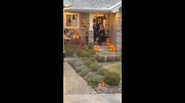 'Witches Night Out' attendees battling heavy wind in Idaho goes viral