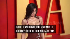 Kylie Jenner undergoes stem cell therapy to treat chronic back pain