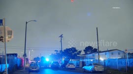 US, Los Angeles: Vermont-Slauson Orange County Sheriff Deputies Serve Early Morning Search Warrant