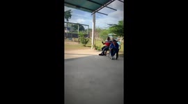 Emotional moment dad in Venezuela breaks down in tears after daughter in US surprises him with car for Father's Day