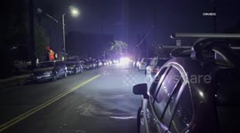 US, Los Angeles: Panorama City Female In Custody After Pursuit