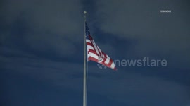 US, Los Angeles: Ontario Overnight Wind Hits The Inland Empire