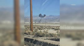 US, Bakersfield: Trona Possible Military Aircraft Crash UGC