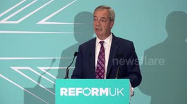 UNCAPTIONED. Racism Allegations Threaten Nigel Farage's Bid for UK Prime Minister