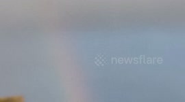 Winter Rainbow Surprise! Catching a Rare December Rainbow