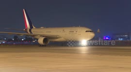 China: French President Emmanuel Macron arrives in Chengdu after Beijing trip