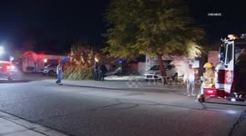 US, Phoenix: Phoenix Driver In Custody After Crashing Into House And Fleeing