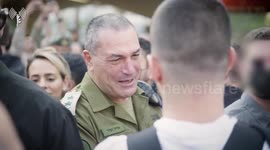Israel: IDF Chief of Staff Meets New Paratrooper and Commando Recruits at Tel Hashomer