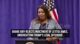 Grand Jury Rejects Indictment of Letitia James, Undercutting Trump's Legal Offensive